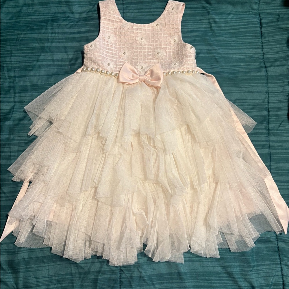 American Princess Lace Dress in Cream